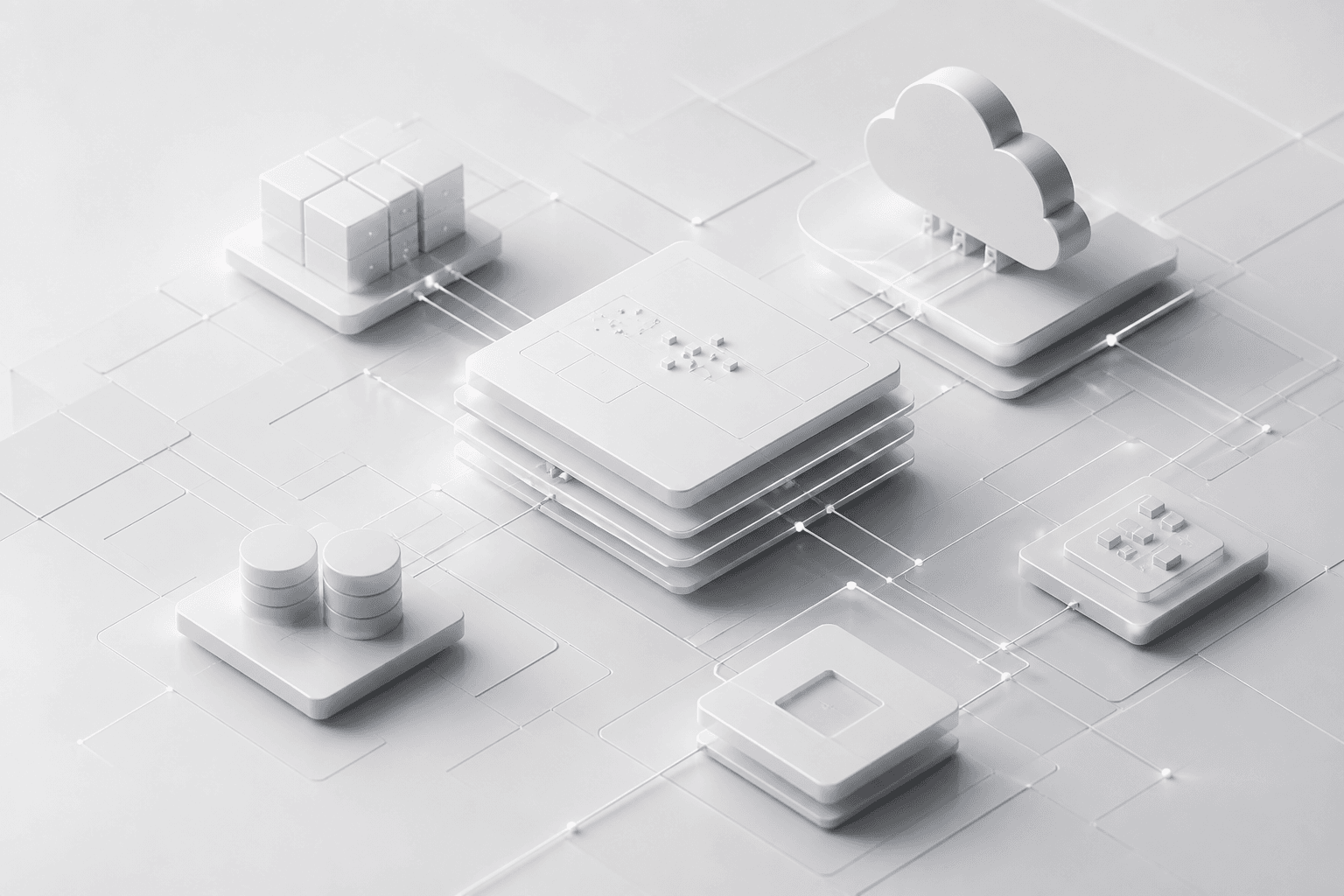 Abstract visualization of enterprise software architecture